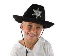 chapeau sherif enfant