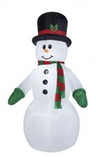 bonhomme de neige gonflable et lumineux