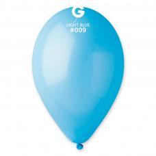 ballons bleu pastel