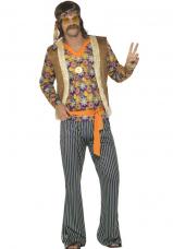 costume hippie homme annee 60