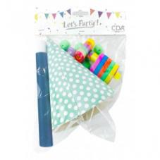 Kit cotillons multicolores 20 personnes : Deguise-toi, achat de