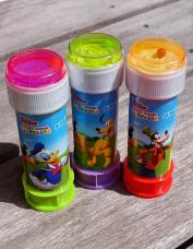 bulle de savon mickey mouse avec jeu de patience