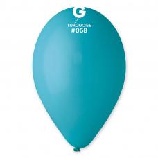 ballons turquoise pastel