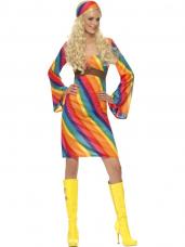 robe hippie arc en ciel