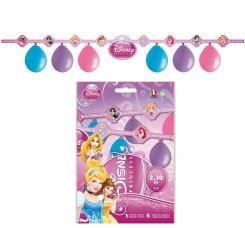 ballons princesses disney et guirlande