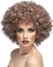 perruque afro chatain naturelle