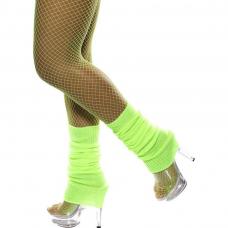 chaussettes danse vert fluo