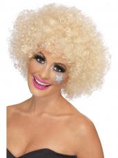 perruque afro funky blonde