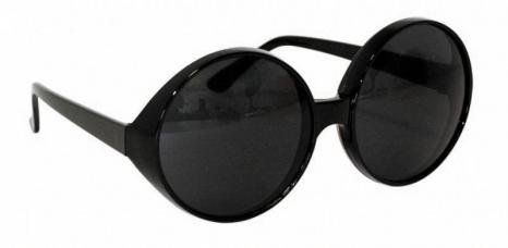 lunettes glamour black