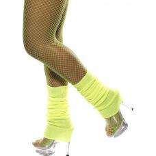 chaussettes danse jaune fluo