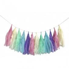 guirlande tassel multicolore