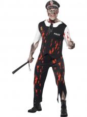 deguisement zombie policeman