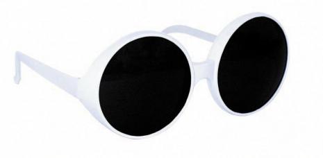 lunettes glamour white