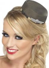 mini chapeau militaire femme