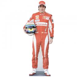 Décoration Fernando Alonso Géante