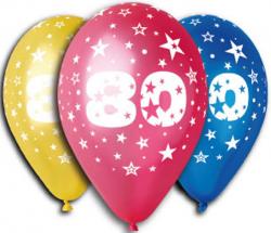 Ballons 80 ans Latex