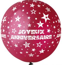 Ballon Géant Joyeux Anniversaire Bordeaux