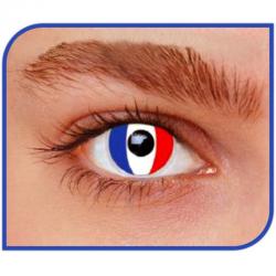 Lentilles drapeau Français