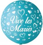 Ballon Géant Turquoise 