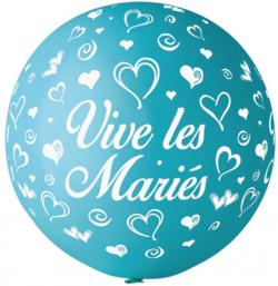 Ballon Géant Turquoise 