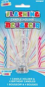 Bougie Anniversaire Lumineuse Chiffre 2