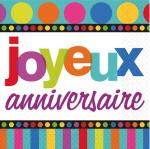 Serviettes Joyeux Anniversaire Rigolotes