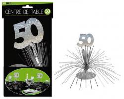 Décoration Centre de Table 50 ans