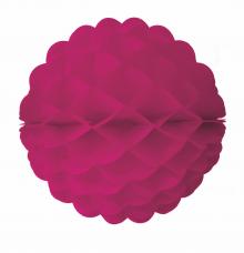 boule fuchsia en papier ignifuge