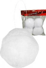 lot de 4 boules blanche de noel