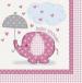 Décorations baby shower éléphant rose