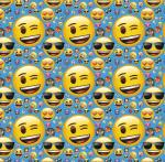 Papier cadeau Emoji Smiley