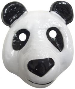 Masque panda en plastique