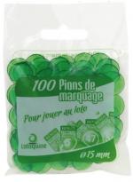 Sachet de 100 pions de loto 18 mm