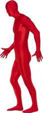 costume seconde peau rouge