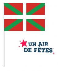 drapeau pays basque en papier