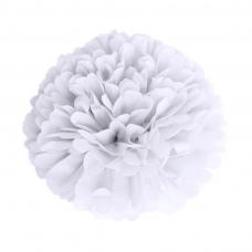 pompom blanc