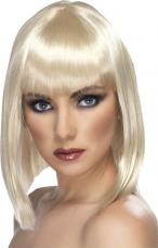 perruque femme blonde glam