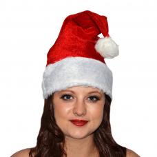 bonnet de pere noel en velours