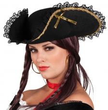 tricorne pirate femme