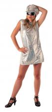 deguisement robe disco argent