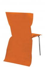 sachet de 6 housses de chaise non tisse orange