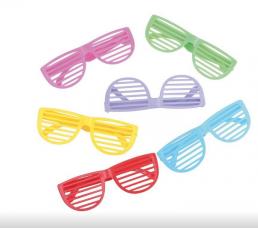  lot de 3 lunettes couleurs