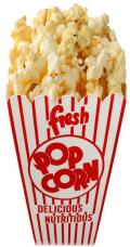 decoration cornet pop corn geant