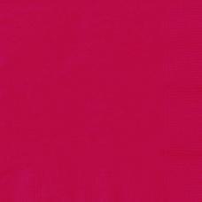 Serviettes rouge en papier
