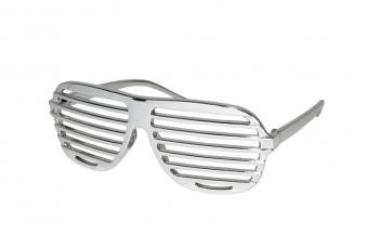 lunettes barreaux argent