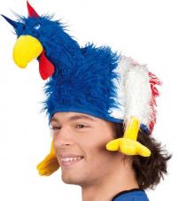 chapeau coq supporter equipe de france