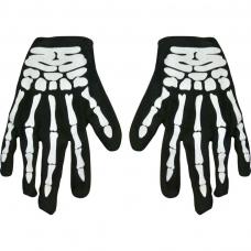 gants de squelette adulte