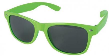 lunettes saint patrick plastique vert fluo