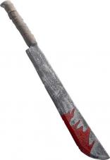 machette ensanglantée 74 cm