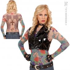 tee-shirt tatouage ailes d ange dame 